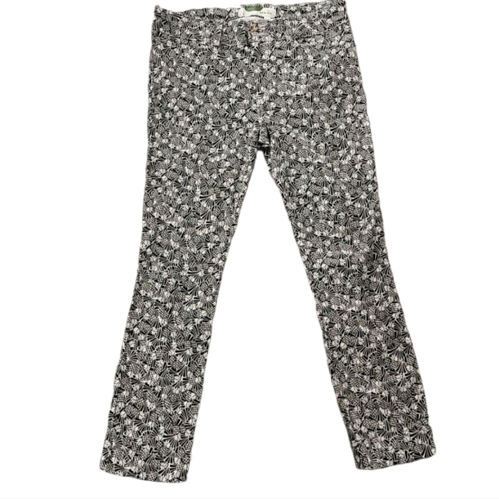 EUC Anthropologie Pineapple Print Pants‎